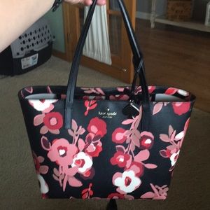 Kate spade tote floral